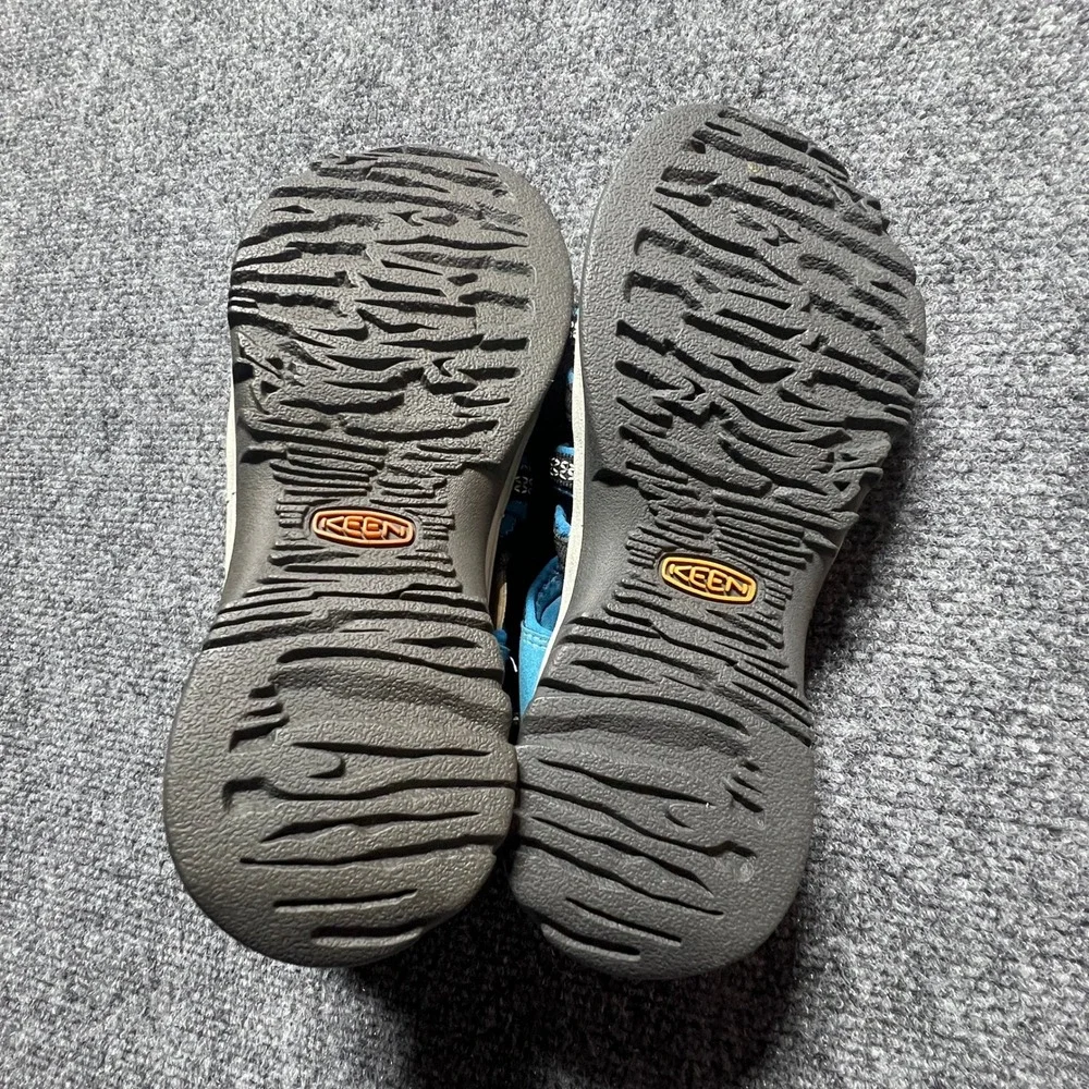 Keen Whisper Blue Black Waterproof Sport Sandals Kids Boys Size 7 1025803